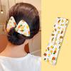 Hair Bun Clip Fruit Pattern Bun Maker Easy To Use Versatile Hair Styling Twist Tool Long Hair Bun Accessory