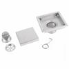 304 Stainless Steel Floor Drain 4.33 Inch Bathroom Drain Durable Waste Gate  Kitchen
