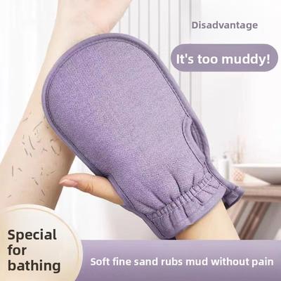 Exfoliating Bath Towel Reusable Shower Scrubber for Gentle Skin Cleansing