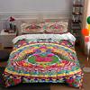 Colorful, Floral, Ornamental. Bedding Duvet Cover Sets Duvet Covers Pillowcases Gifts (1 * Duvet Cover 2 * Pillowcases, Without Duvet Insert)