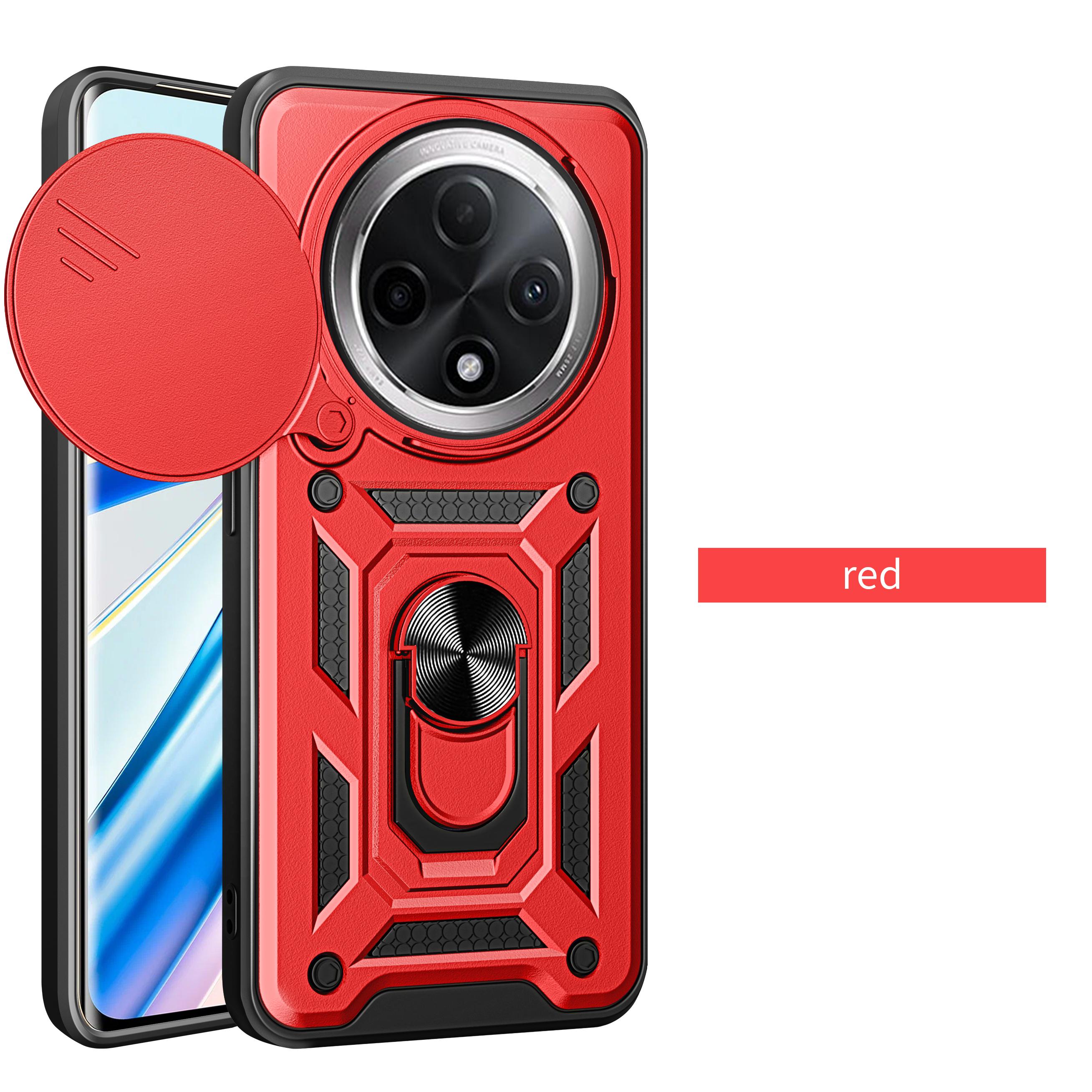 

For Oppo F27 Pro Case OPPO F27 Pro Plus Cover oppo f27pro+ Magnetic Ring Holder Armor Phone Case Slide Camera Protect Back Cover OPPO F27 Pro