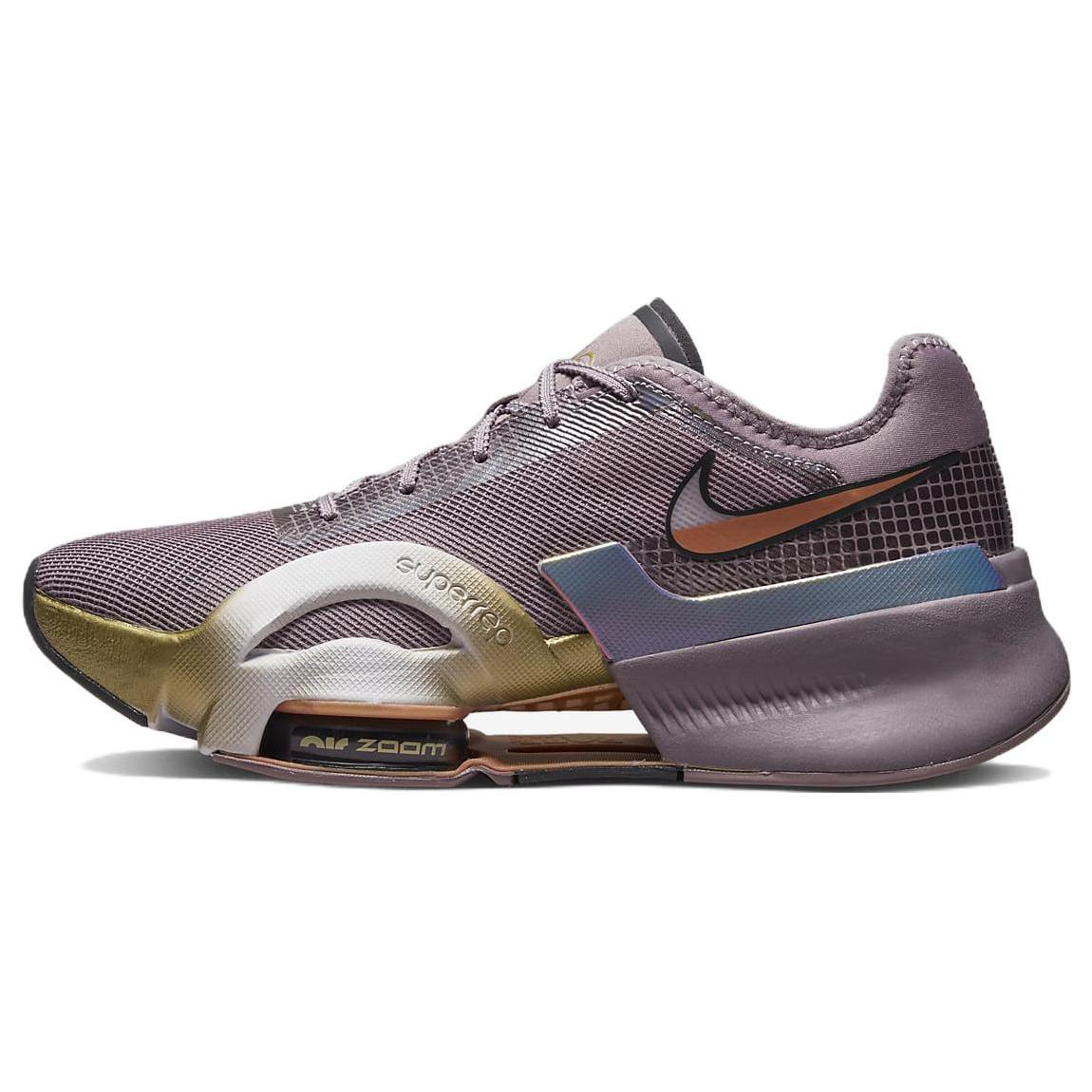 

Новые женские кроссовки Nike Air Zoom SuperRep 3 Premium Purple Smoke Metallic Copper DO9382-500 36