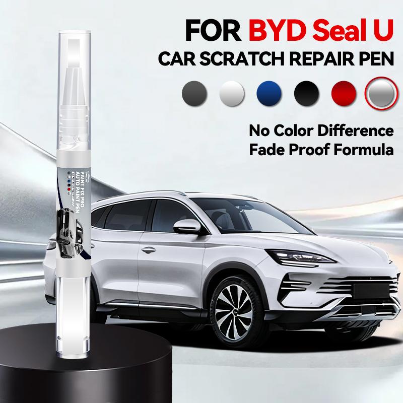 For BYD Seal U 2023-2025 Paint Repair Pen Touch Up Scratch Remover DIY Auto Accessories Black White Brown Blue Gray Yellow Red