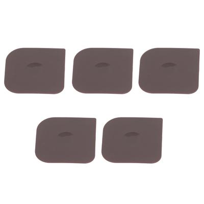 5 Pack Pan Scrapers Dish Scraper Tool Cast Iron Cleaner Scraper Non Scratch Pot Scraper for
