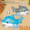 Electric Blowing Ball Shark Model Car Robot Swing Tail Electronic Pet Interactive Entertainment Toys for Kids Boys Children Gift