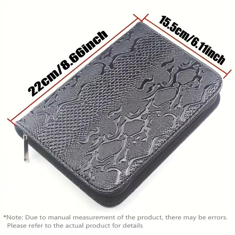 BEPAN Large Capacity Hairdressing Scissor Storage Case Barber Scissor Haircut Tool Organizer with Multi Compartments Zippered Pocket