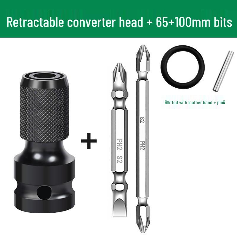 Multi-Functional Electric Drill Chuck and Air Impact Wrench Adapter
