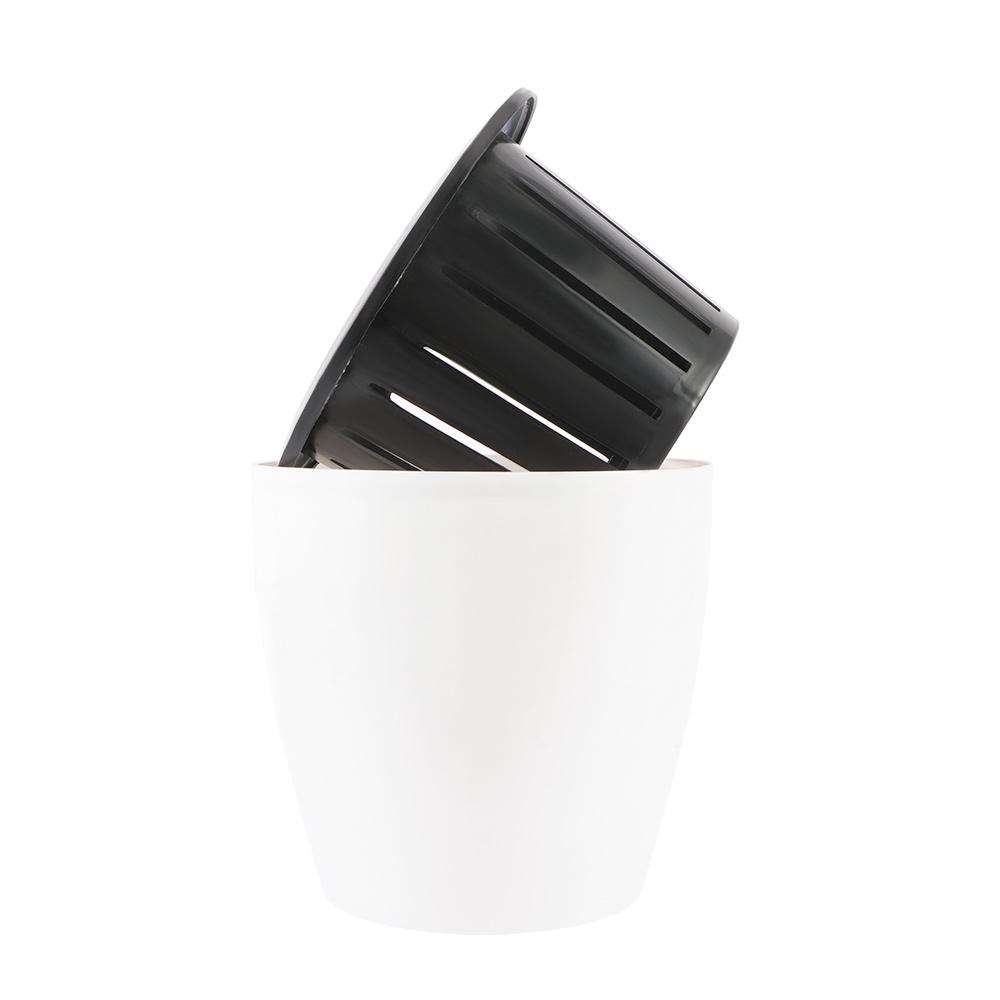 Automatic Self Watering Desktop Decoration Office Home Decor Planter Flower Pots Plants Basket