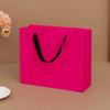 5/10PCS Rose Red White Card Paper Bag Shopping Packaging Clothing Bag Paper Bag Gift Bag Clothing Gift Packaging Large Size