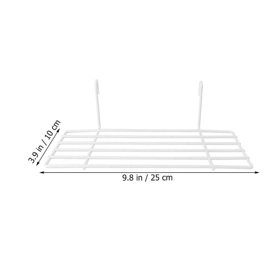 1Pcs Parrot Cage Shelf Grid Iron Frame Wall Decoration for Pet Bird Perching Display Storage Small Plants Photos Pink