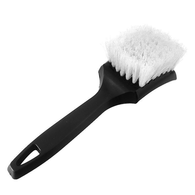 Tire & Fabric Cleaning Brush with Stiff Bristles for Car Wash & Floor Mats