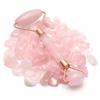High Quality Natural Jade Facial Roller Set pink Crystal Quartz Stone Jade Roller Beauty Massager