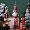 Faceless Style Knitted Gnome Doll 40cm Length Christmas Gnome Decor  New Year Celebration