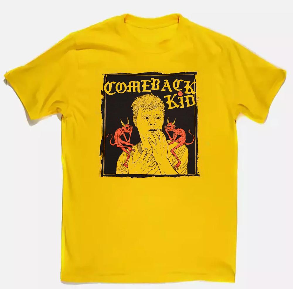 

RARE! Comeback Kid YEllow Cotton All size S-5XL unisex T-shirt OM661 Unisex T-Shirt XXL