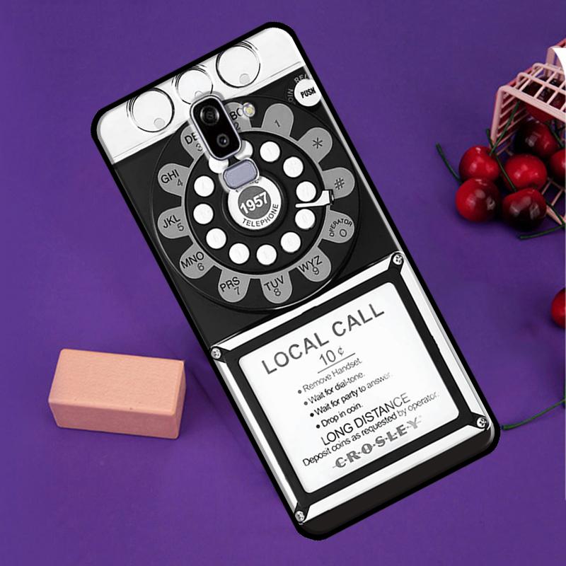 Retro Blue Payphone Vintage For Samsung Galaxy M14 M34 M54 M56 M36 M16 M31 M11 M13 M53 M12 M32 M52 M35 M55 M15 M06 Case