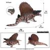 Cognitive Large Stegosaurus Solid Dinosaur Toy: Jurassic Simulation Animal Figure for Kids