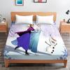 Elsa Princess Children's Bed Cover for Student Dorm Mattress