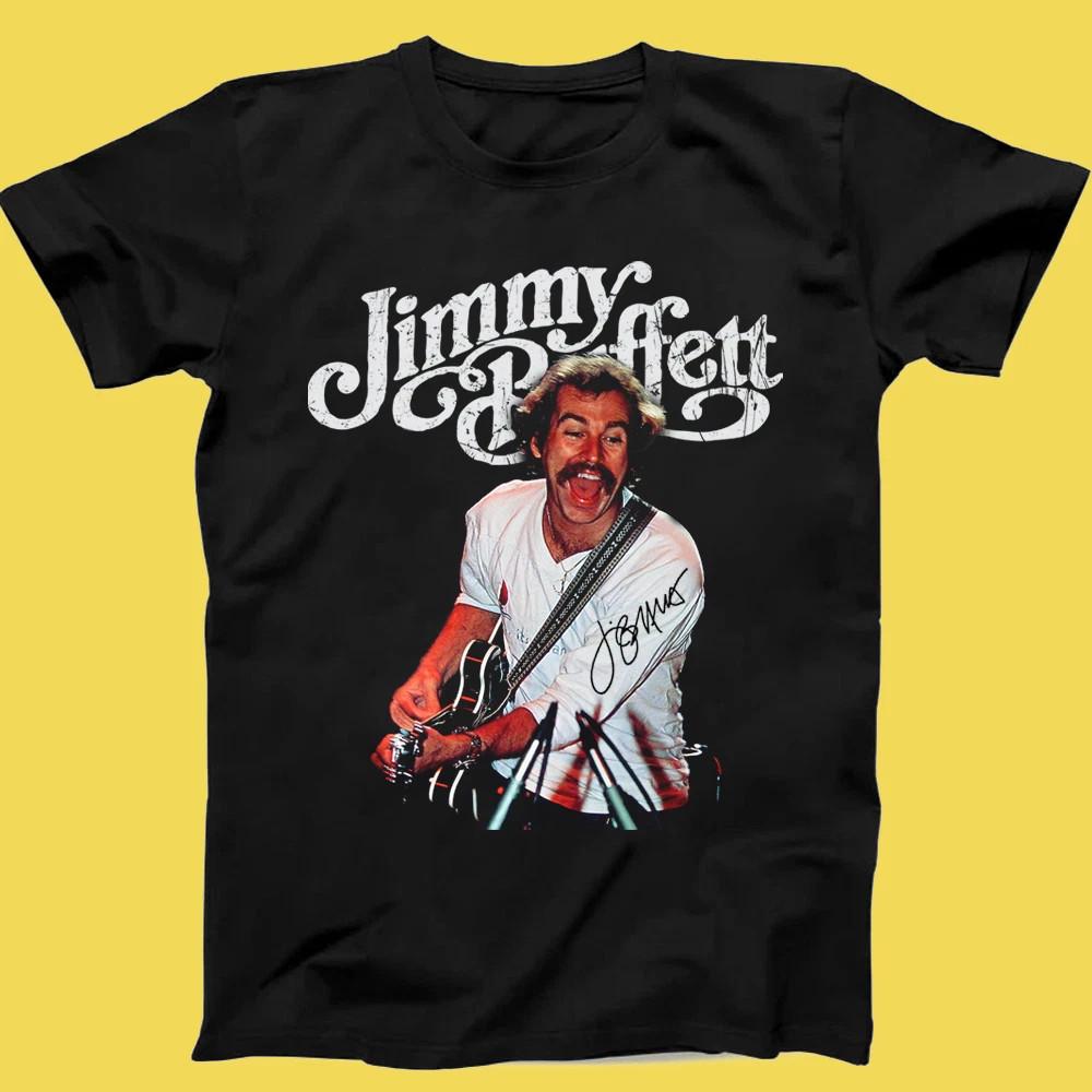 Jimmy Buffett The Man from Margaritaville Shirt Unisex Black S разноцветный