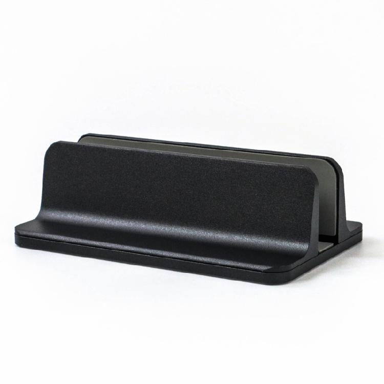 Aluminum Vertical Laptop Stand Desktop Stand Holder Adjustable Dock Space Saving Laptop Stand for Desk Laptop Notebook