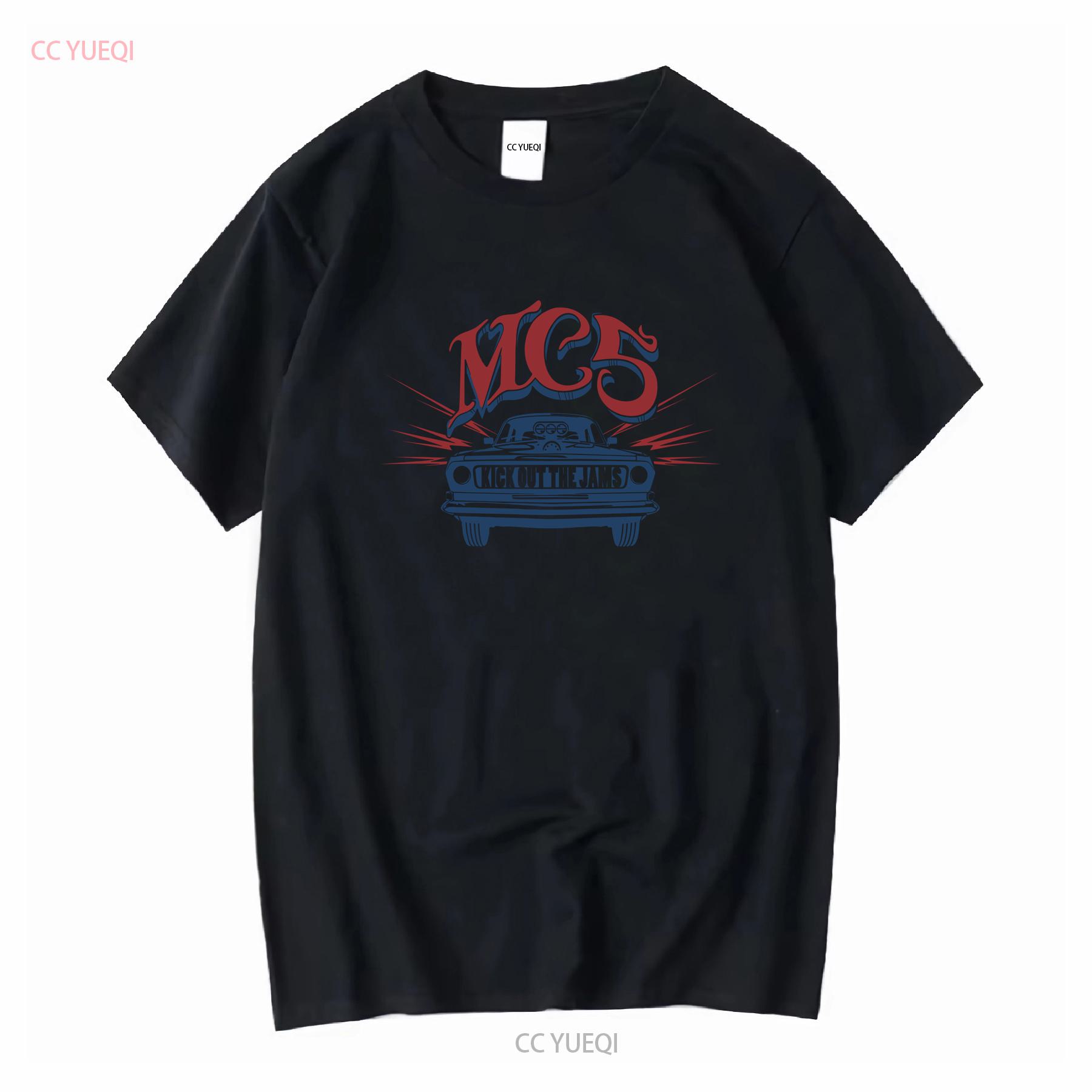 

Cotton T Shirt MC5 Kick Out The Jams Wayne Kramer Rob Tyner vintage Washed Breathable Slightly streetwear Unisex homme 4XL