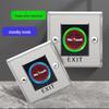 Realand K1-2 Smart Infrared No-Touch Exit Button CN Plug (adapter Included)