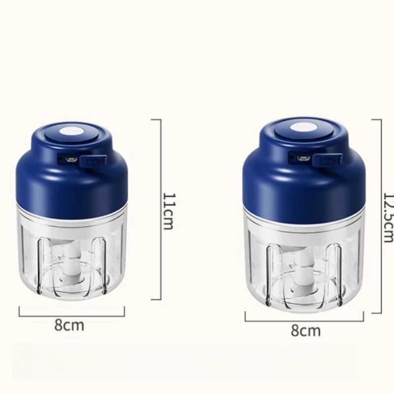Elektrischer Knoblauchschneider GemüseSchneider Fleischwolf Küche Kinderhilfe Mixer Küchenmaschine Mini Küchenwerkzeuge 250ml/320ml