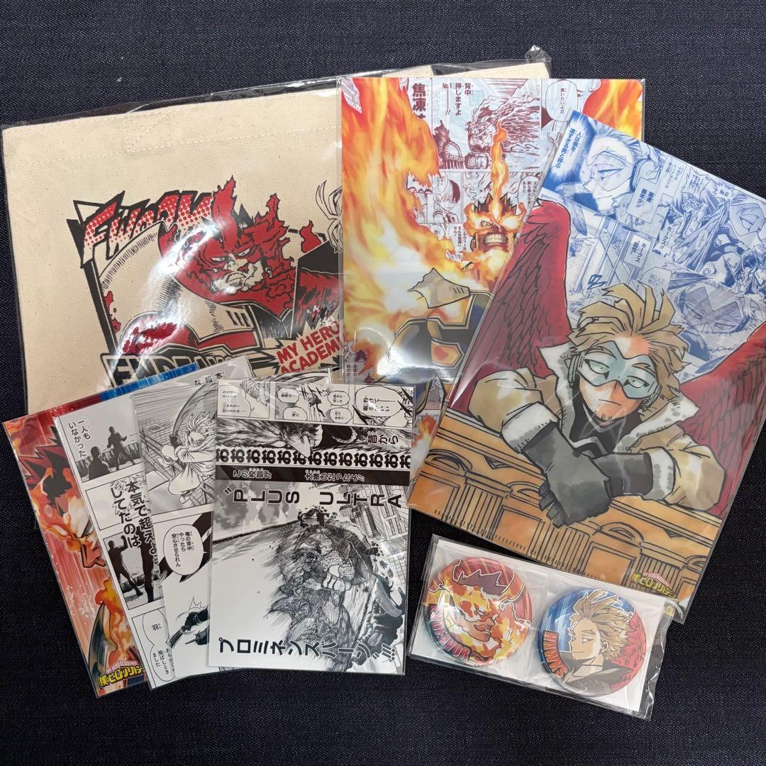 Used My Hero Academia Combi Set Endeavor Hawks