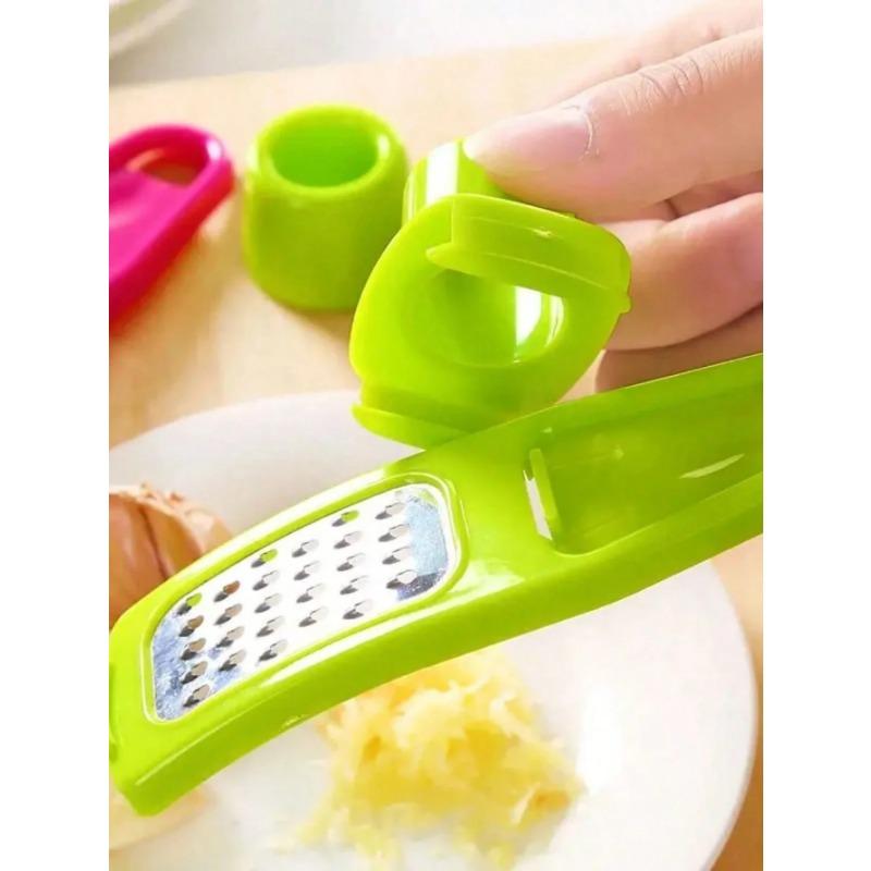 2pc Home Multi functional Garlic Grinder, Manual Garlic Mash Stripping Tool, Creative Kitchen Small Tool