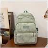 New Cute Bear Junior High School Backpack Large Capacity Girl Ultra Light Burden Reduction Ridge Protection Strong Durable Backpack Fashion