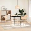 VidaXL Dessus de table 100x50x2 cm bois de chêne massif ovale 4009054