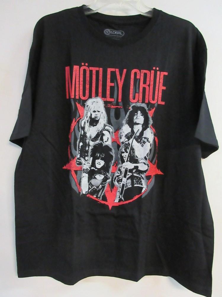 

MOTLEY CRUE OFFICIAL MERCH 2022 BAND CONCERT MUSIC EXTRA LARGE Unisex T-Shirt XXXXL