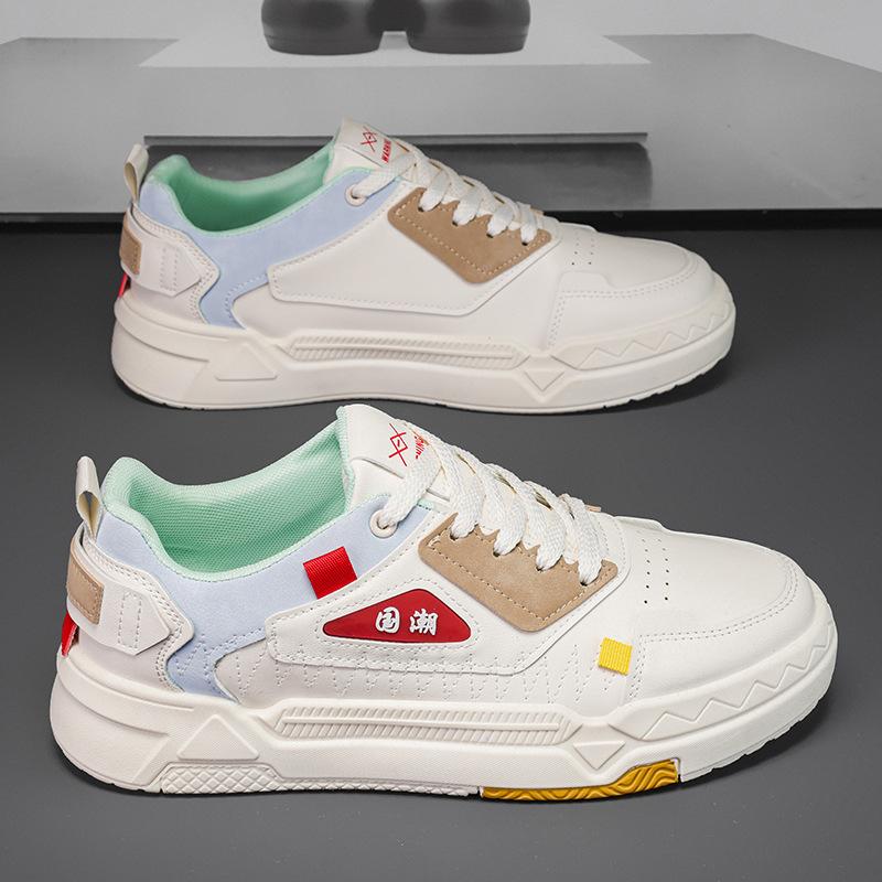 

Spring men s shoes 2025 new trend versatile platform casual little white board shoes men s height increase non-slip sports tide shoes 44