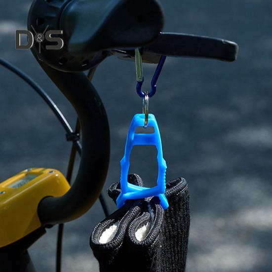 Outdoor Glove Clip with Carabiner Heavy Duty Hands-Free Multifunction Camping Hiking Work Glove Hanger Carrier Keeper Grabber Belt Clamp