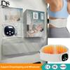 Electric Waist Massager Heating Lumbar Massage Belt Vibration Hot Compress Abdominal Massager Heated Pad Muscle Relax Waist Belt