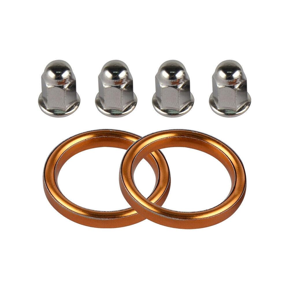 Accessries Exhaust Gaskets For Honda CB500/550 VF500/700/750 M6 Acorn Nuts Parts