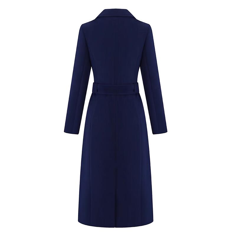 Women's Professional Wool Blend Long Coat