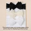 High Elasticity Bow Headband Soft Breathable Lace Mesh Headband Baby Headband  Hair Accessories