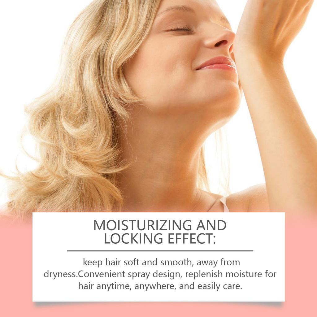 Luxurious Rose Scented Hair Perfume Spray For Women With Deep Nourishing Hydration