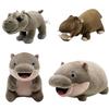 Moo Deng Hippo Plush Toy Stuffed Animal Doll Throw Pillow Decoration Gift Kids