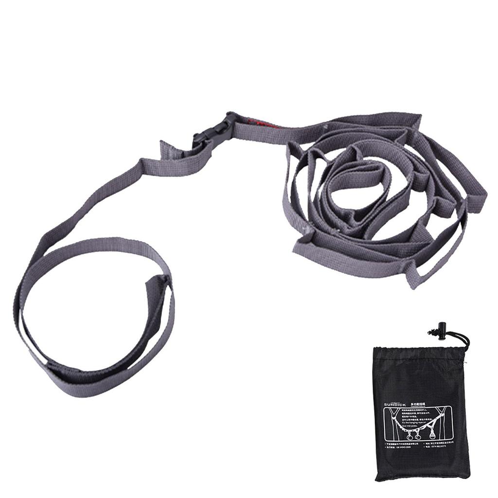 Outdoor Hanging Rope Portable Lanyard Canopy Hanger Camping Campsite Storage Strap Backpacking Hiking Tent Accessories