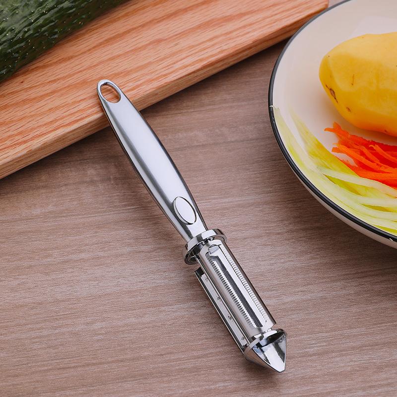 High-quality 304 3-in-1 multifunctional peeler peeling knife peeling knife    kitchen tools accessories