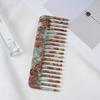 Wide Teeth Acetate Hair Combs Anti-Static Massage Hair Brush Hairdressing Colorful Hairdress Salon Styling Traveling Accessories