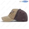New style washed flying patch three-dimensional embroidered letters baseball cap for men and women youth old sun hat