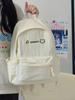 Soft Girl Cat Cartoon Backpack With Nylon Material For School Use