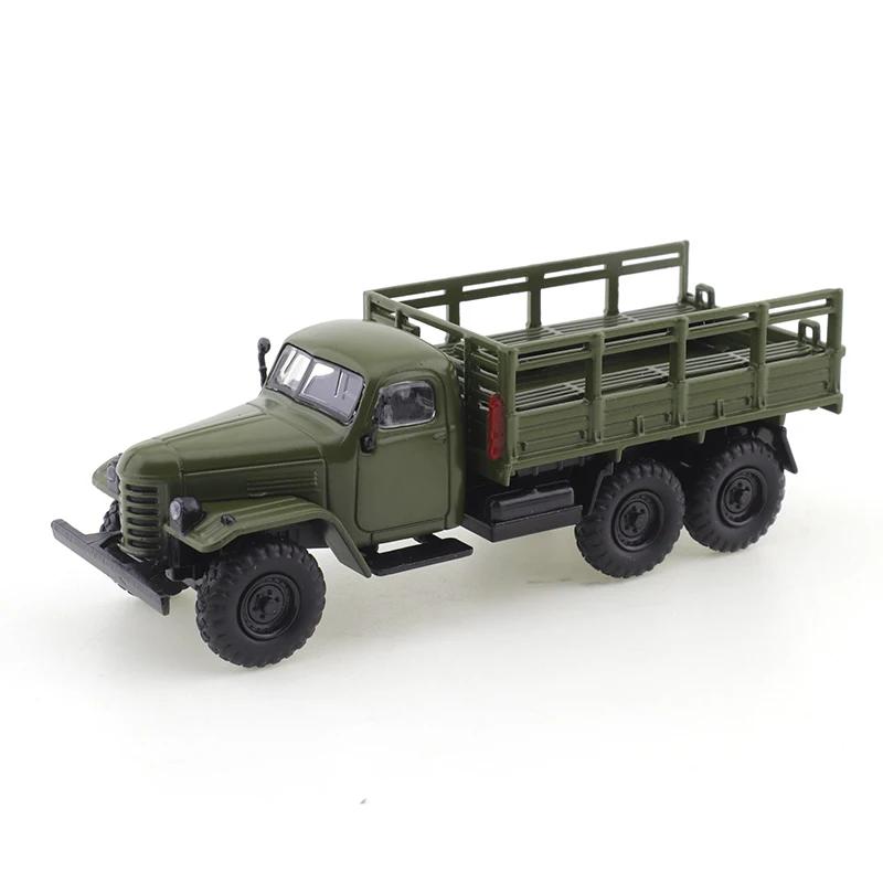 MASSDI 1/64 Old Jiefang CA30/MV3 Military Transport Vehicle Alloy Motor Vehicle Diecast Metal Model Kids Xmas Gift Toys for Boys