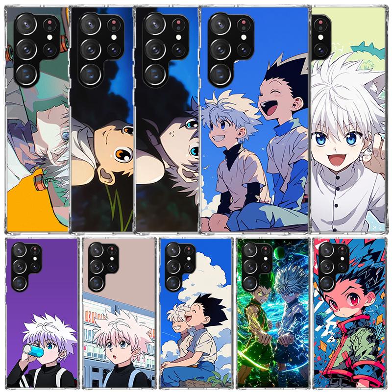 Huner X-Hunters Cute Soft Cover for Samsung Galaxy S25 Edge S26 S24 S23 Ultra Phone Case S22 S21 Plus S20 FE Print Pattern Shell