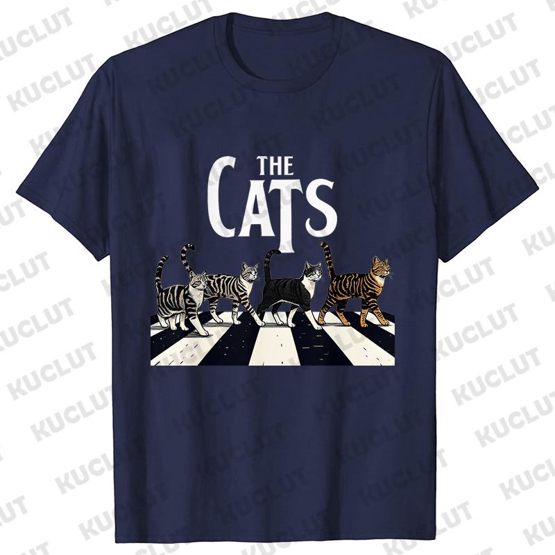 The Cat Lady Graphic T Shirts Unisex Funny for Cat Lovers T Shirt Summer Clothes Shirts Fashion Casual Short Sleeve Tees Shirts