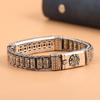Factory Price S925 Silver Retro Lucky Pixiu Man Bracelet Thick Style Domineering Trend Personality Jewelry Gift