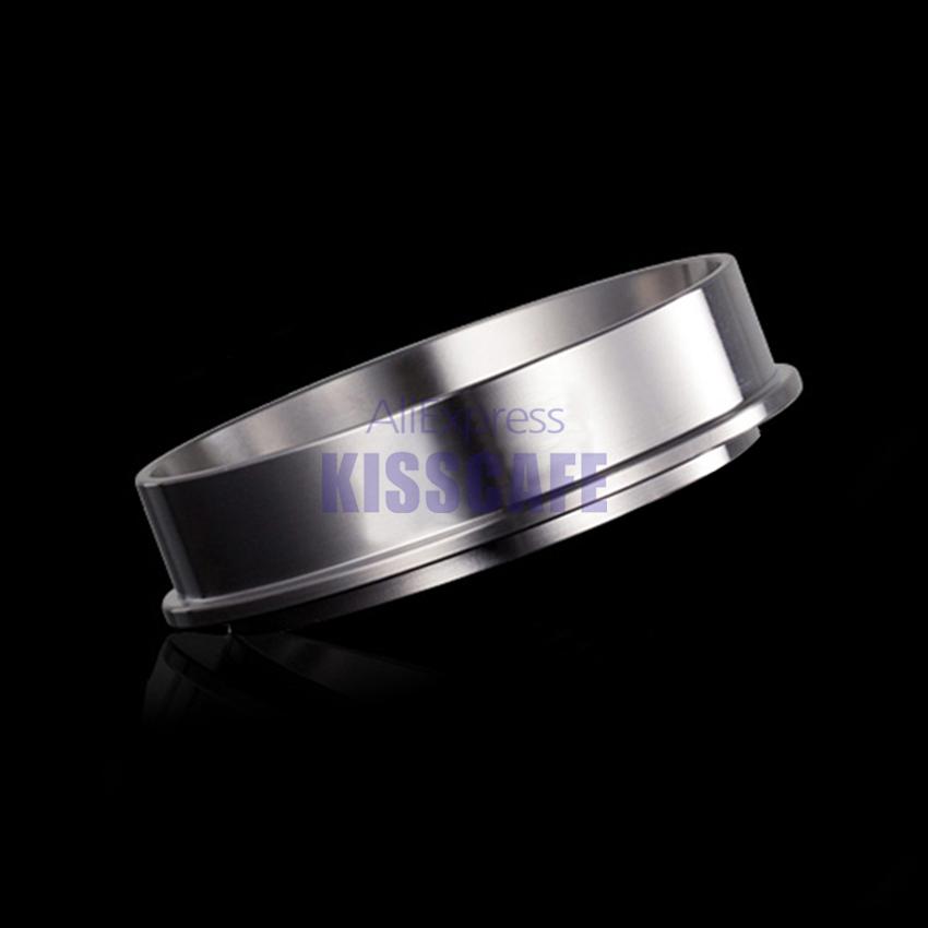 

57MM 57.5MM Coffee Dosing Ring 304 Stainless Steel For Lelit Funnel Portafilter Coffee Accessories Espresso Barista Tools 57mm