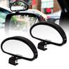 Rearview Mirror Blind Spot Mirror RTroviseur for All Cars - Convex Mirror Adjustable Angle (2Pcs)